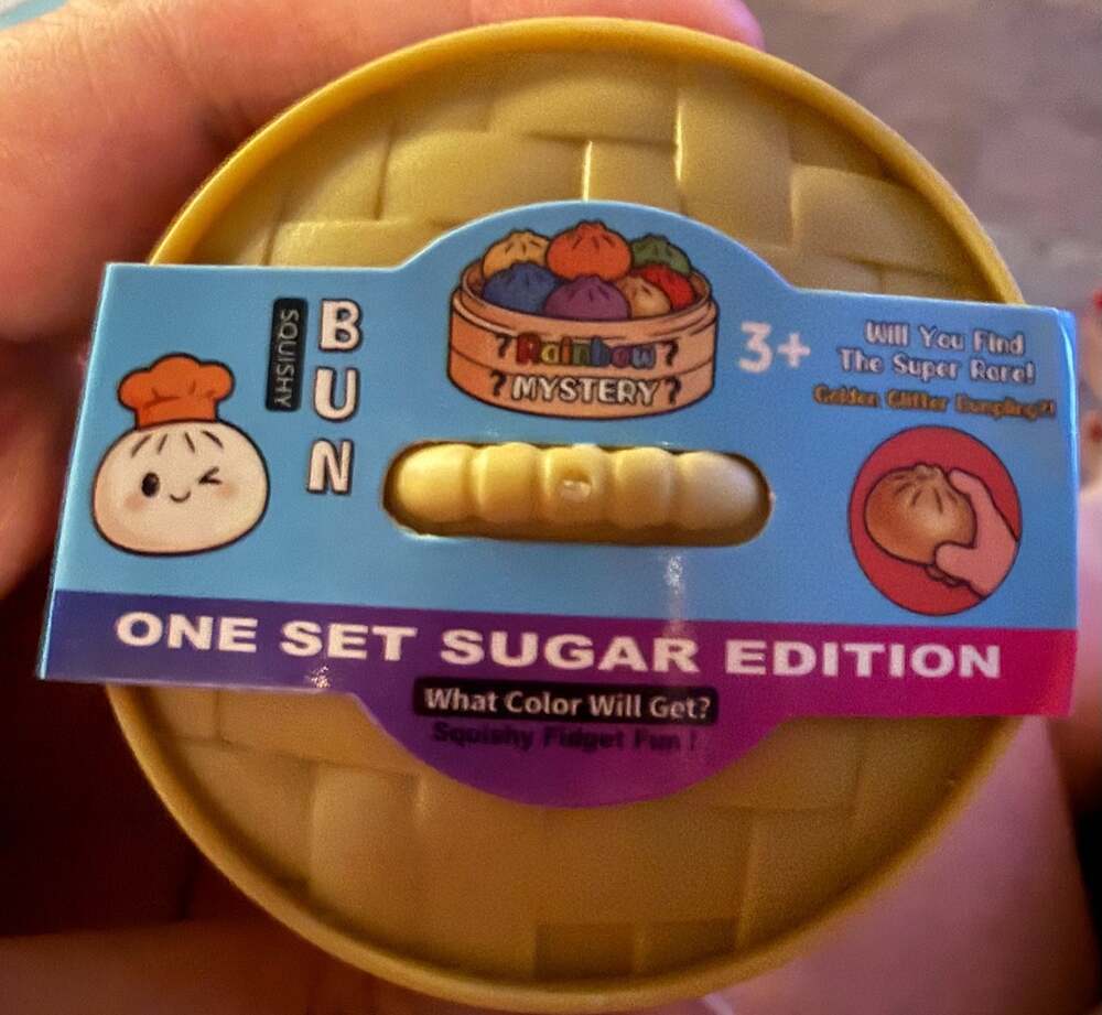 Crazy Fun Squishy Bun Rainbow Mystery Dumpling One Set Sugar Edition